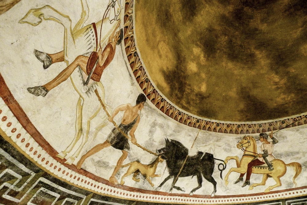 _aleksandrovo tomb mural